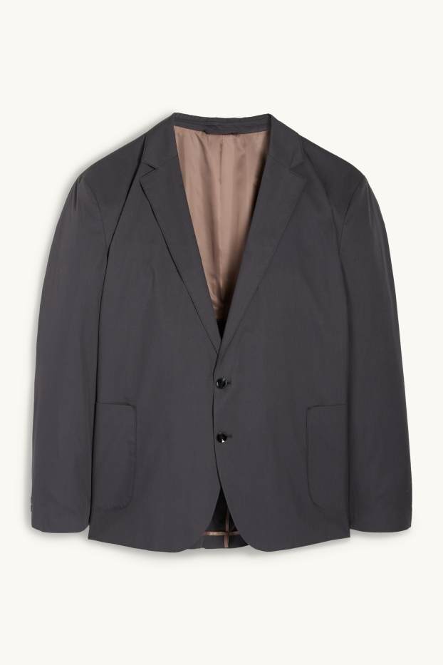 Herren - Baukasten-Sakko - Regular Fit - dunkelgrau