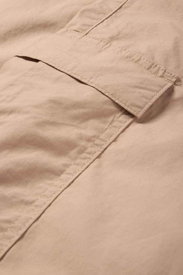 Kinder Mädchen - Cargohose - beige