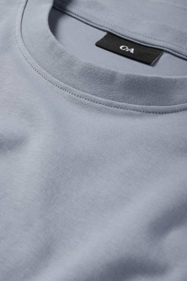 Hommes - T-shirt - relaxed fit - gris
