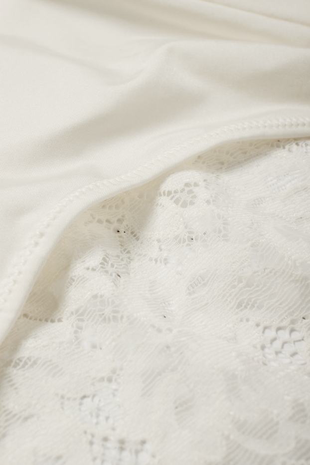 Donna - Slip - bianco crema