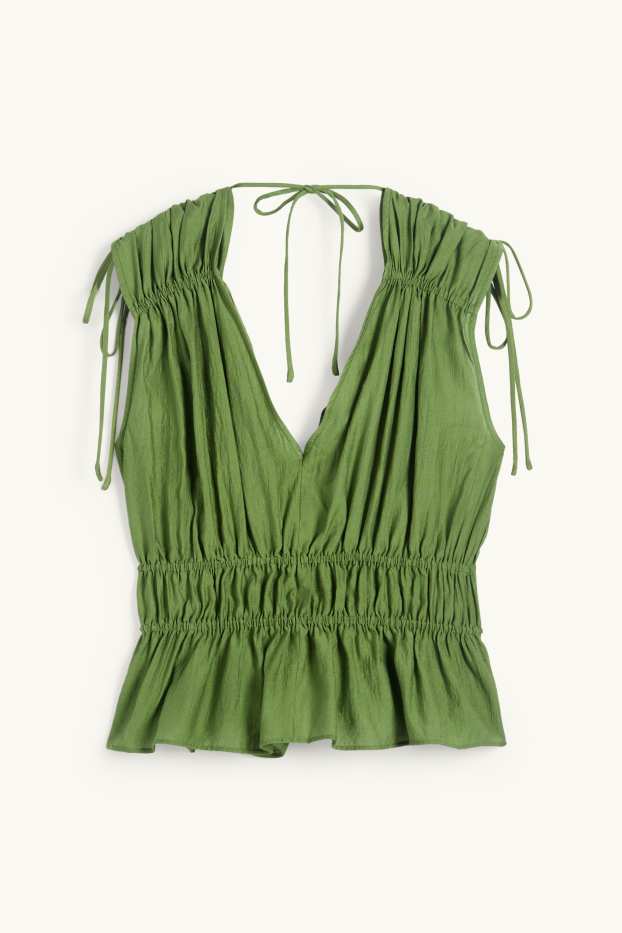 Femmes - Chemisier - vert