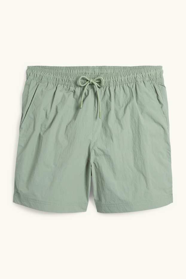 Men - Swim shorts - light green
