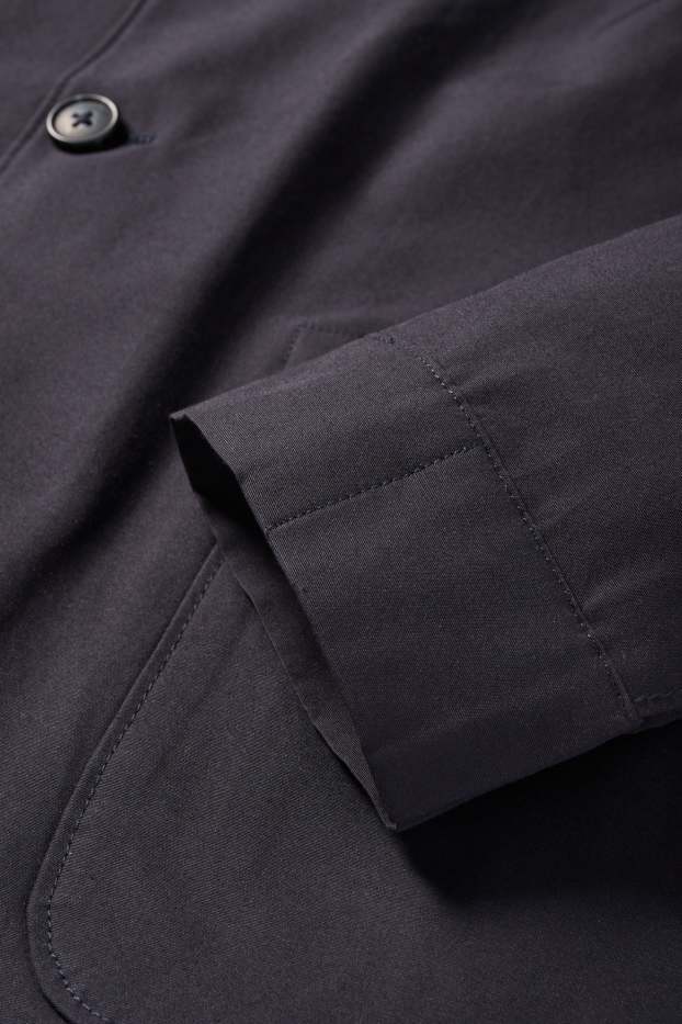 Herren - Hemdjacke - Relaxed Fit - Kent - dunkelblau