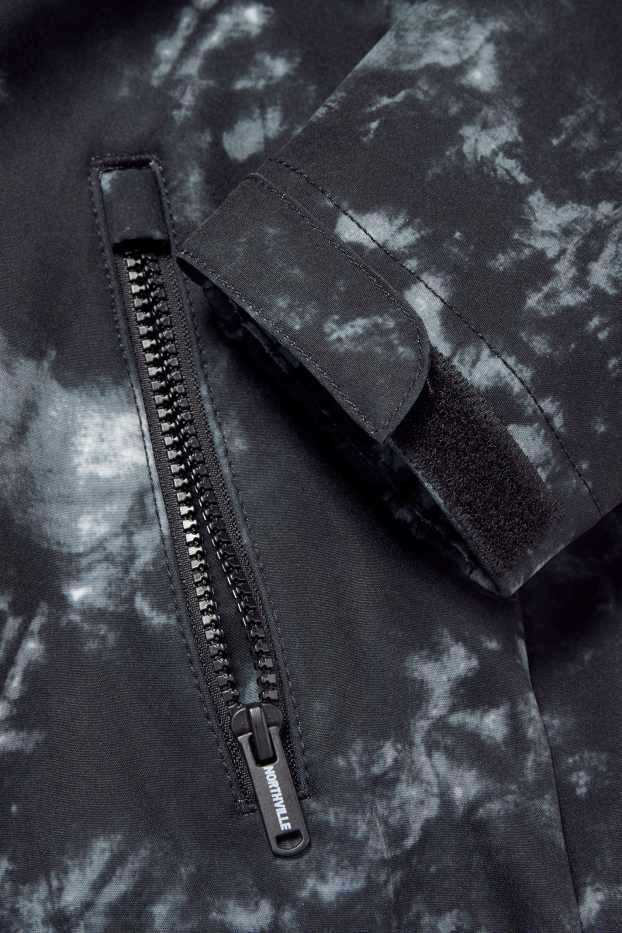 Nen - Jaqueta softshell amb caputxa - impermeable - estampada - antracita