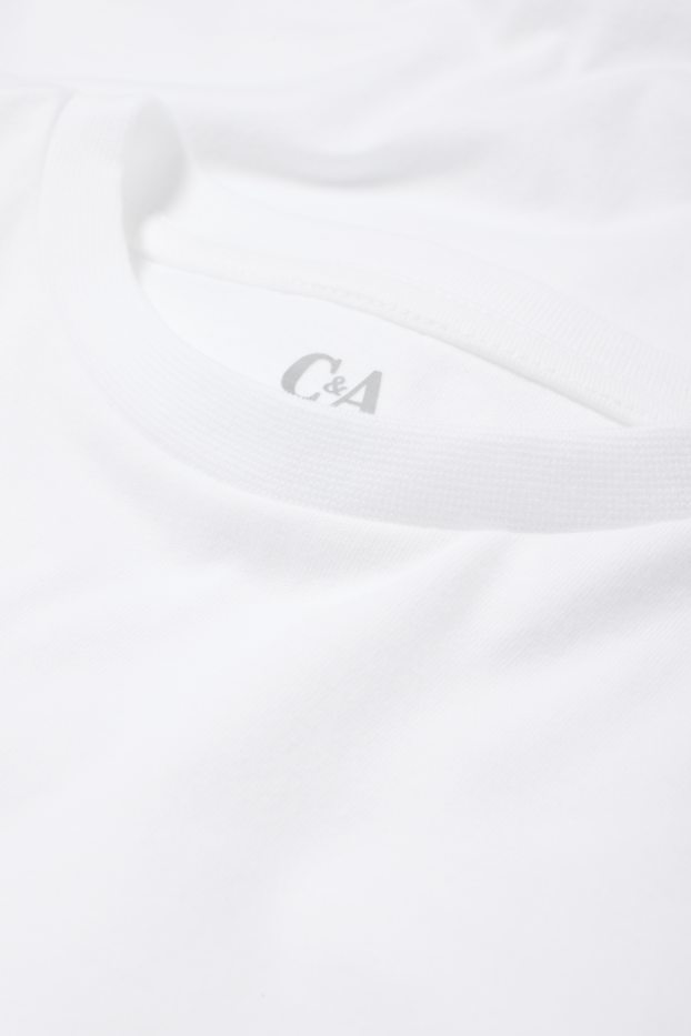 Kinder Jungen - Multipack 2er - Kurzarmshirt - weiß