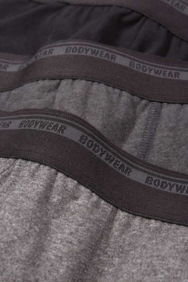 Herren - Multipack 3er - Trunks - dunkelgrau