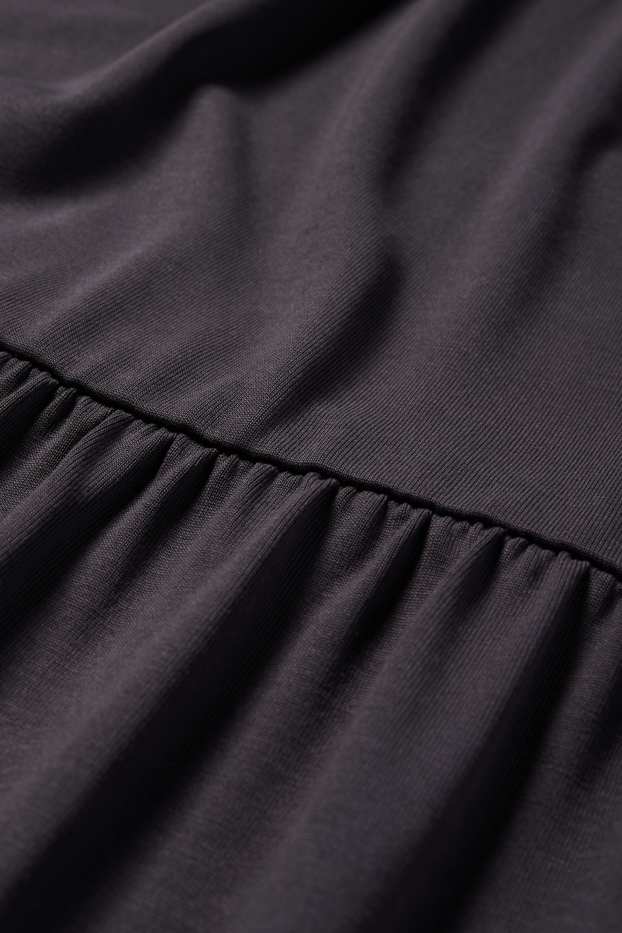 Women - A-line dress - dark gray