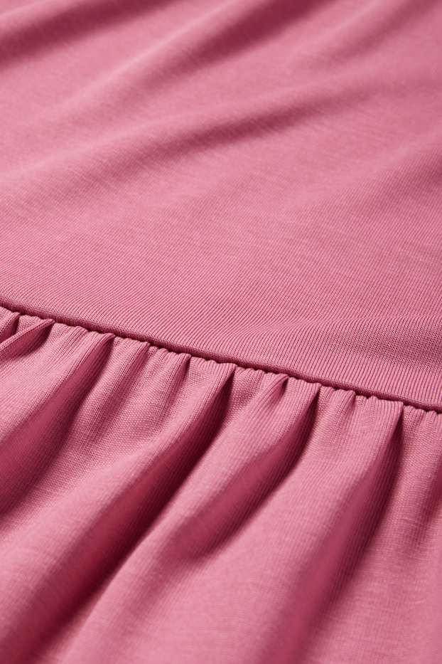 Femmes - Robe évasée - rose foncé