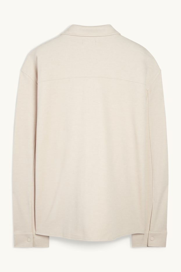 Herren - Hemd - Relaxed Fit - Kent - beige