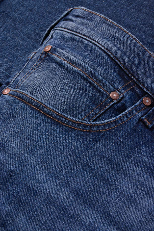 Herren - Straight Jeans - LYCRA® - dunkeljeansblau