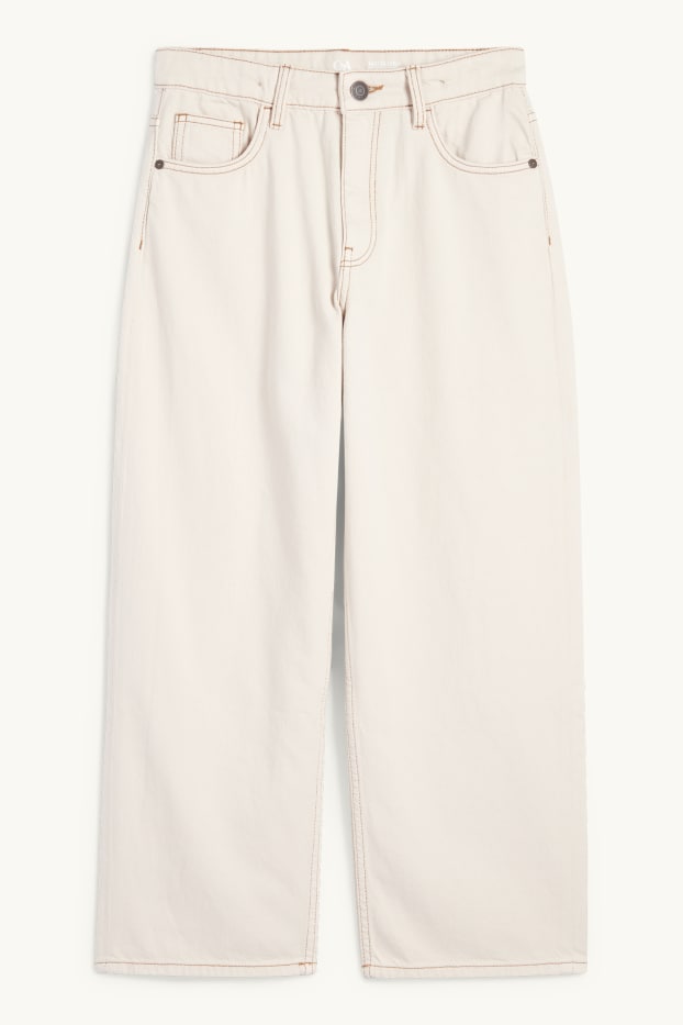 Enfants garçons - Baggy jean - beige clair