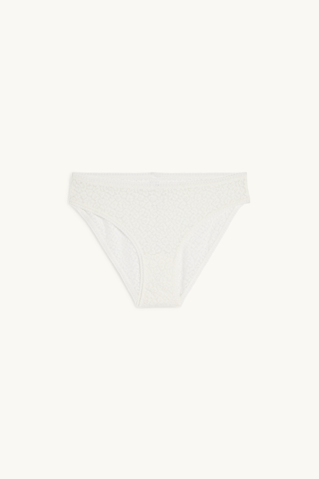 Femmes - Culotte - blanc