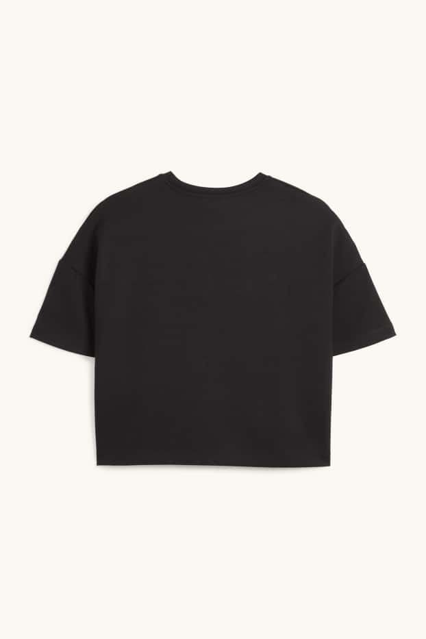 Femei - Tricou - relaxed fit - negru