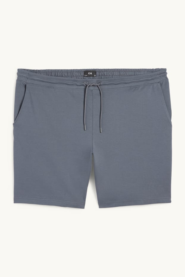 Hombre - Shorts deportivos - gris oscuro