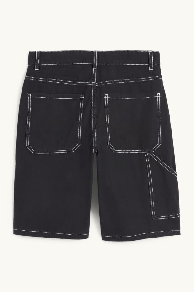 Children Boys - Bermuda shorts - black