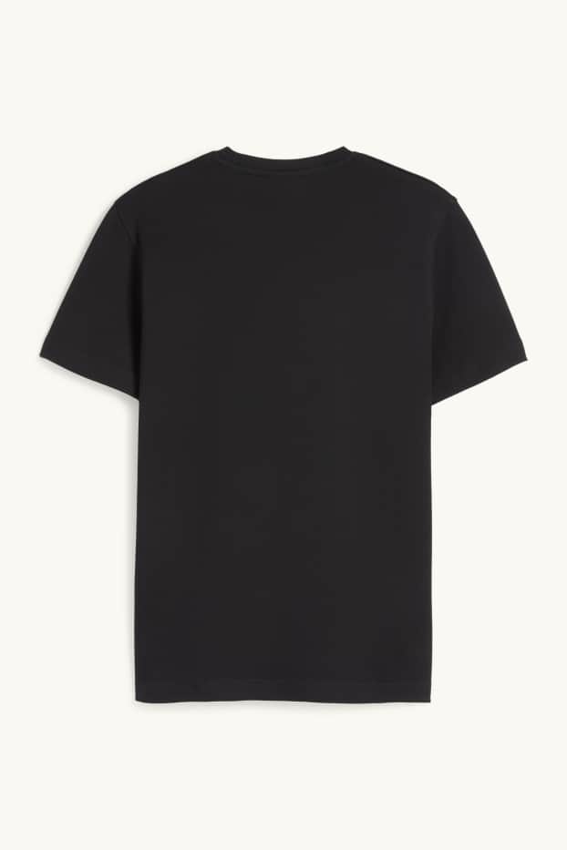 Hommes - T-shirt - regular fit - noir