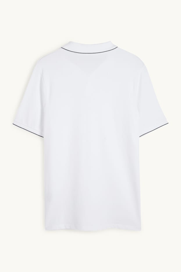 Home - Polo - slim fit - blanc