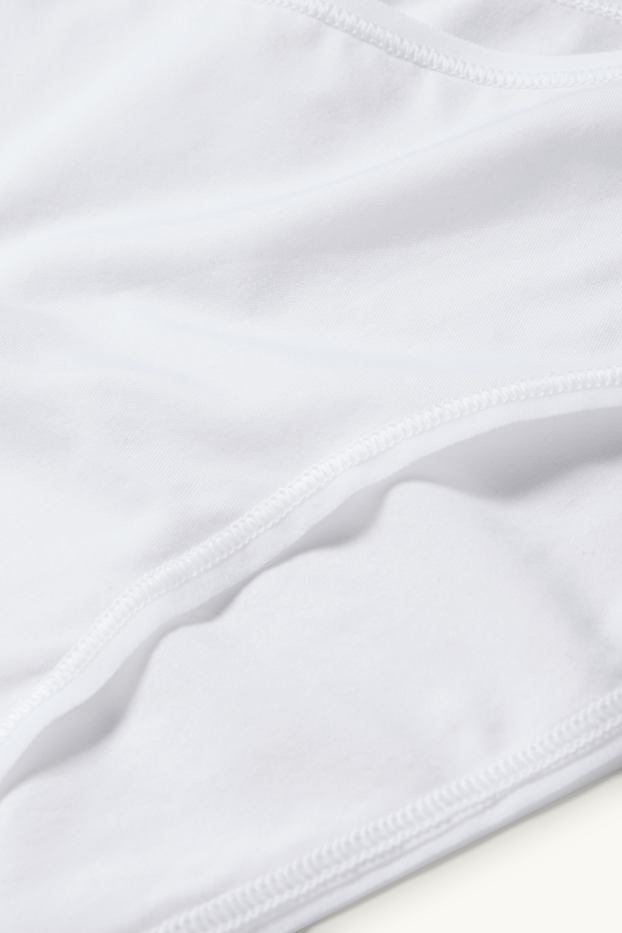 Donna - Confezione da 3 - slip - bianco