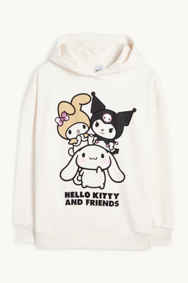 Nena - Hello Kitty and Friends - dessuadora amb caputxa - blanc trencat