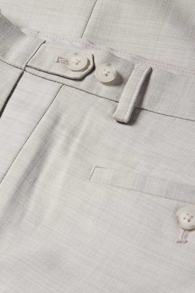 Home - Pantalons combinables - regular fit - Flex - gris clar