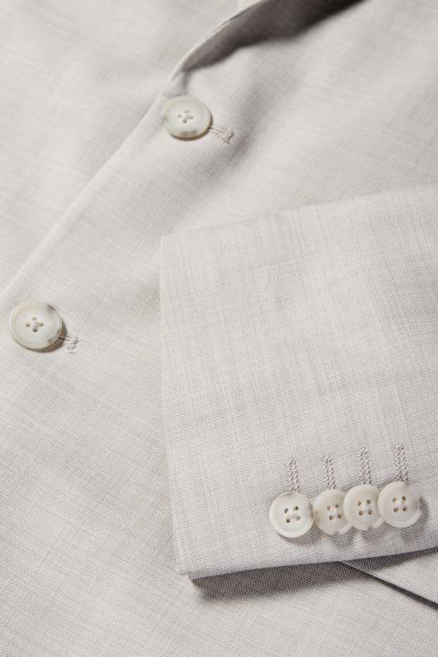 Herren - Baukasten-Sakko - Regular Fit - Flex - hellgrau