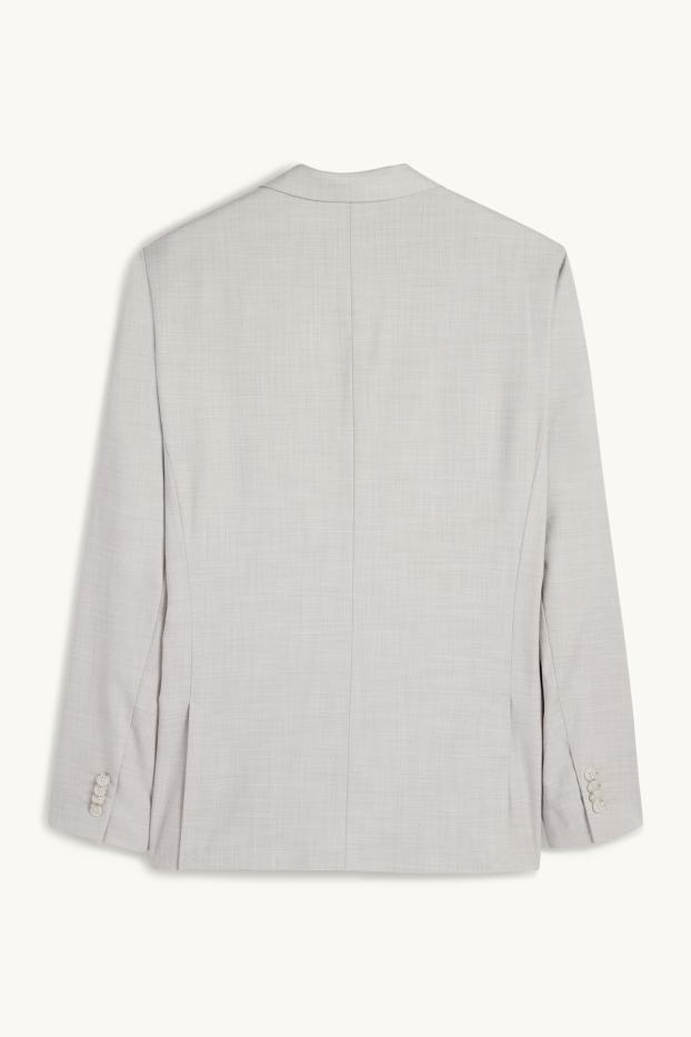 Herren - Baukasten-Sakko - Regular Fit - Flex - hellgrau