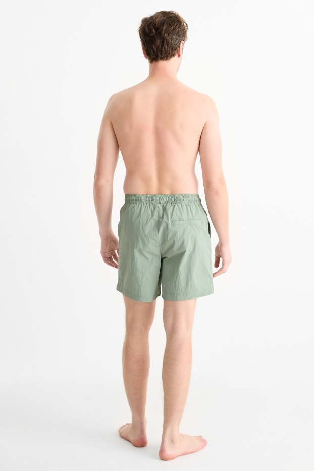 Men - Swim shorts - light green