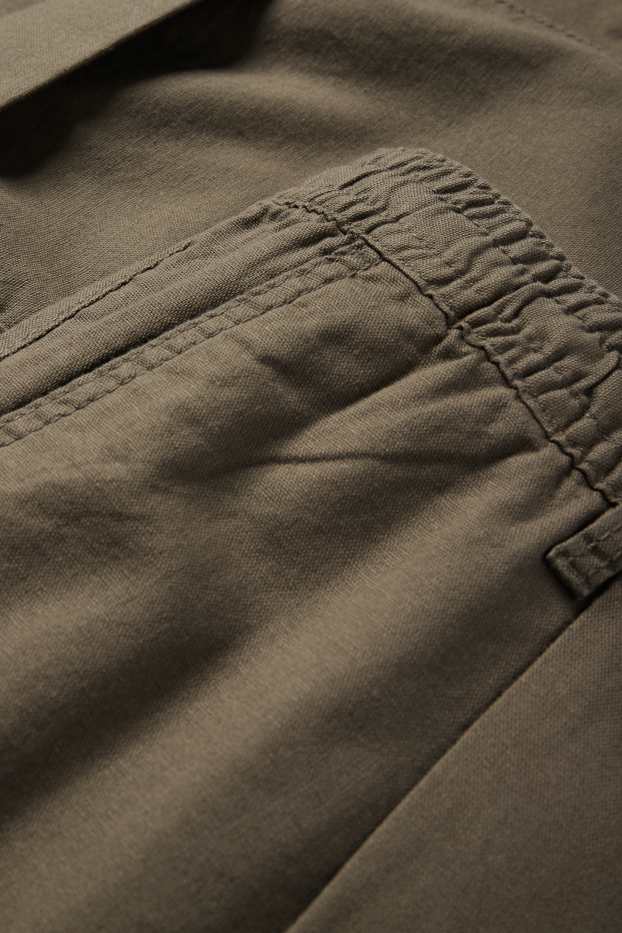 Hommes - Chino - regular fit - kaki