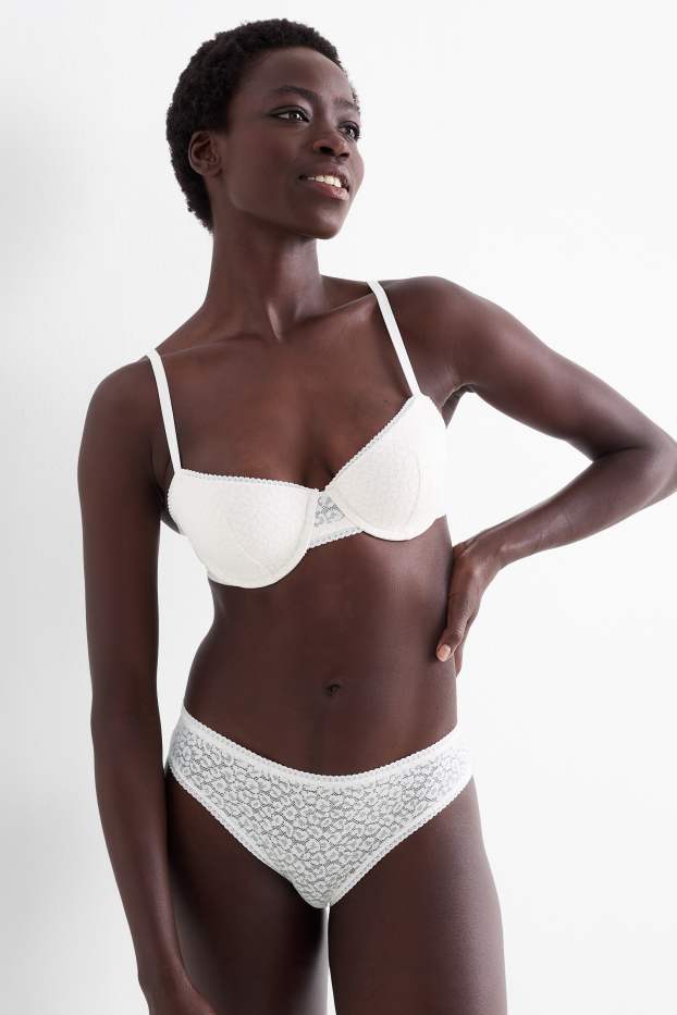 Femmes - Culotte - blanc