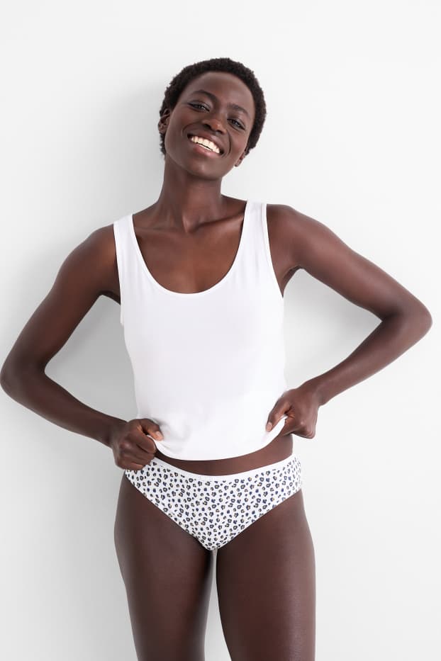 Damen - Multipack 4er - Slip - dunkelblau