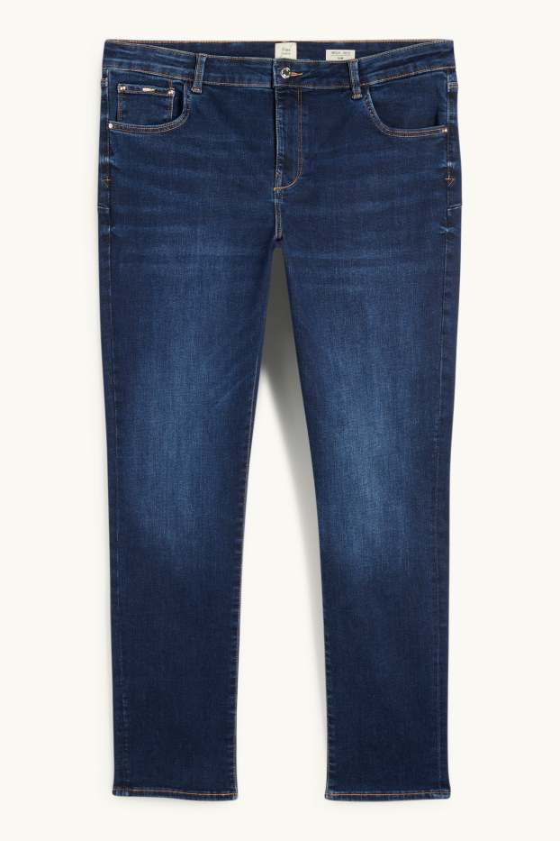 Donna - Slim jeans - vita media - shaping jeans - LYCRA® - jeans blu scuro