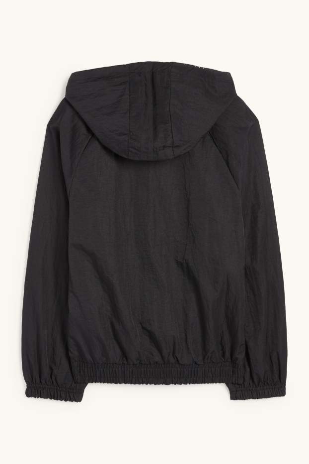 Enfants garçons - Veste de sport à capuche - noir