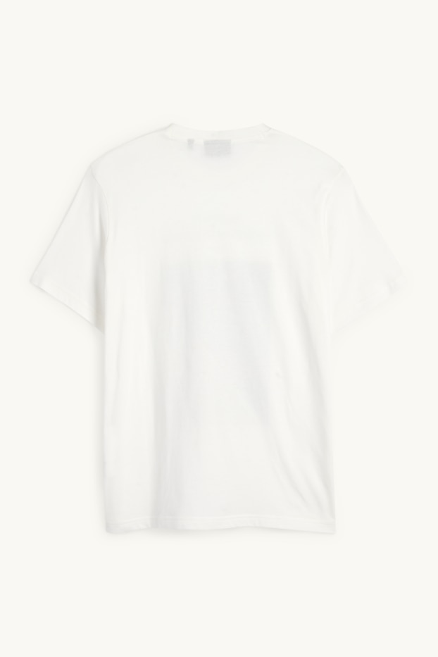 Herren - T-Shirt - Regular Fit - weiß