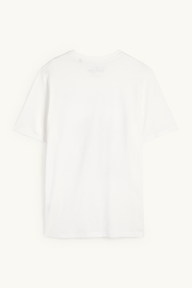 Heren - T-shirt - regular fit - Beach Boys - wit