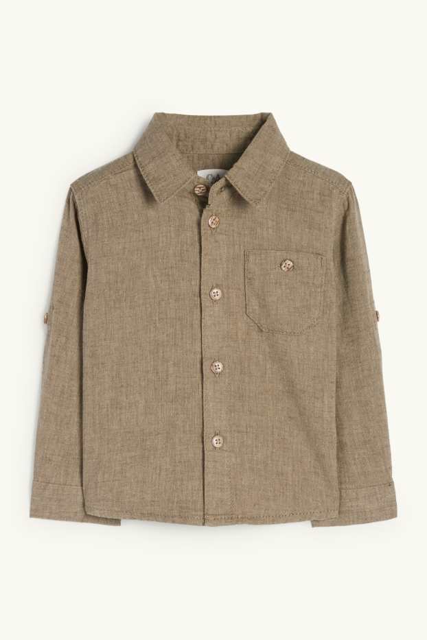 Bébés garçons - Tenue pour bébé - 2 pièces - marron clair