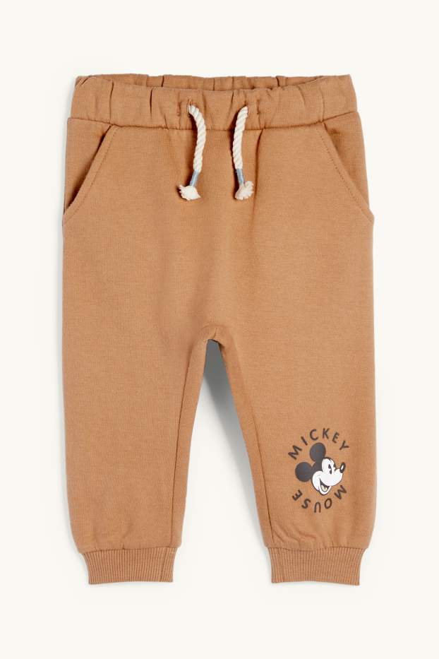 Bébés garçons - Mickey Mouse - tenue pour bébé - 2 pièces - beige