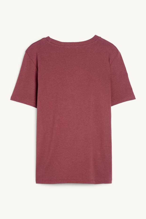 Femei - Tricou - supradimensionat - Paul Gauguin - bordo