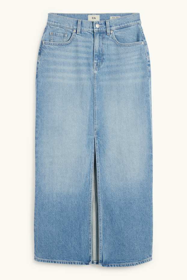 Damen - Jeansrock - jeansblau