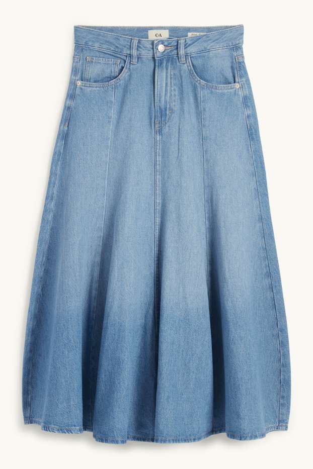 Damen - Jeansrock - jeansblau