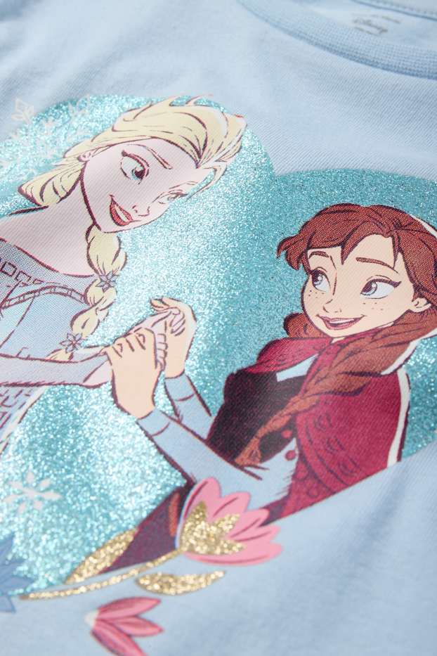 Children Girls - Frozen - pyjamas - 2 piece - light blue
