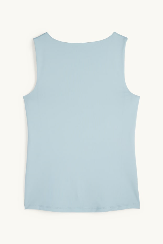 Damen - Top - hellblau