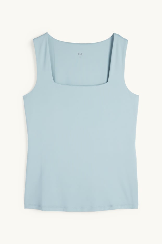 Damen - Top - hellblau