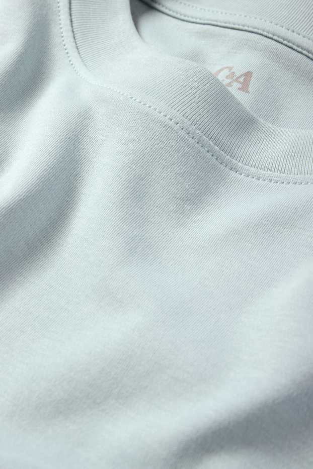 Femei - Tricou - slim fit - verde mentă