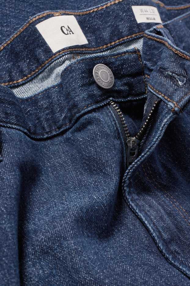Heren - Regular jeans - LYCRA® - jeansdonkerblauw