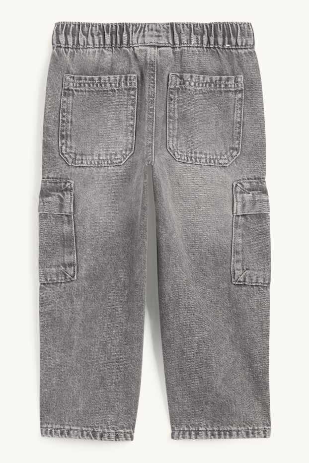 Enfants garçons - Jean cargo - gris