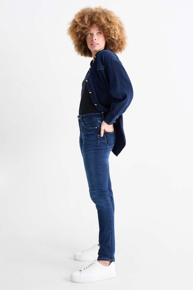 Donna - Slim jeans - vita media - jeans modellanti - LYCRA® - jeans blu