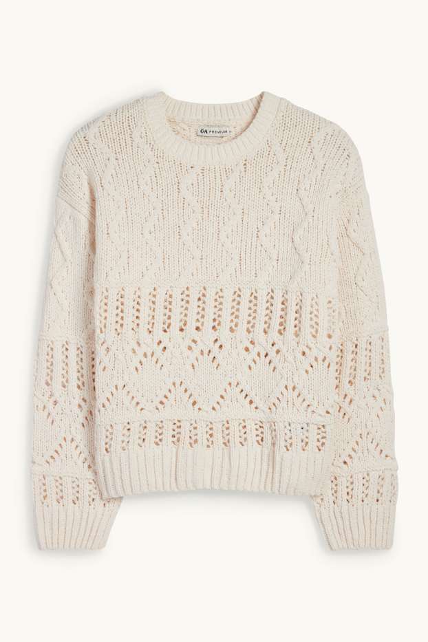 Enfants filles - Pull - beige