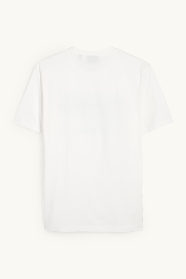 Home - Samarreta de mànigues curtes - regular fit - blanc