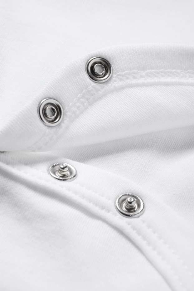 Unisex - Paquet de 5 - bodi per a nadó - blanc