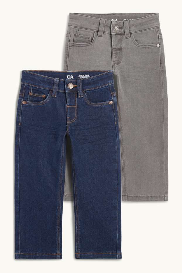 Nen - Paquet de 2 - Straight Jeans - texà blau fosc